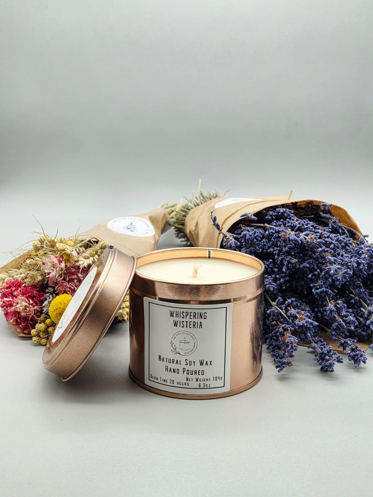 Whispering Wisteria Medium Candle