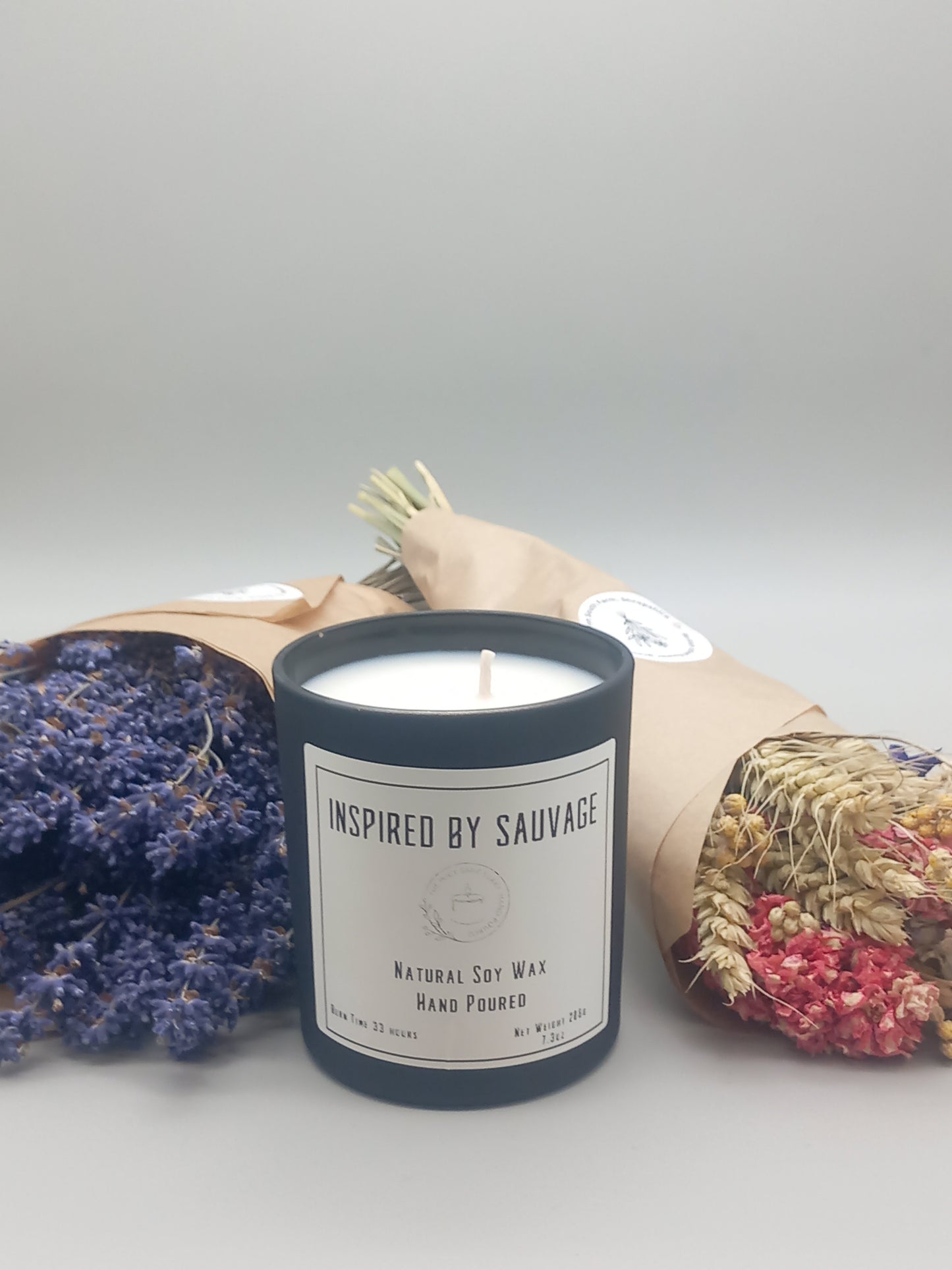Inspired by Sauvage Candle