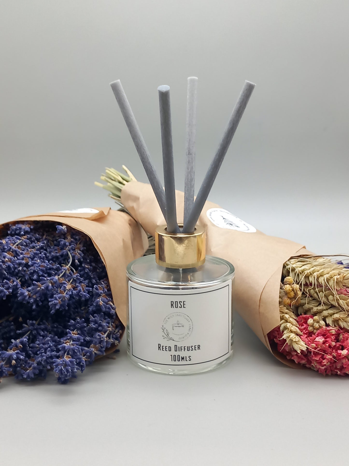 Rose 100ml Reed Diffuser