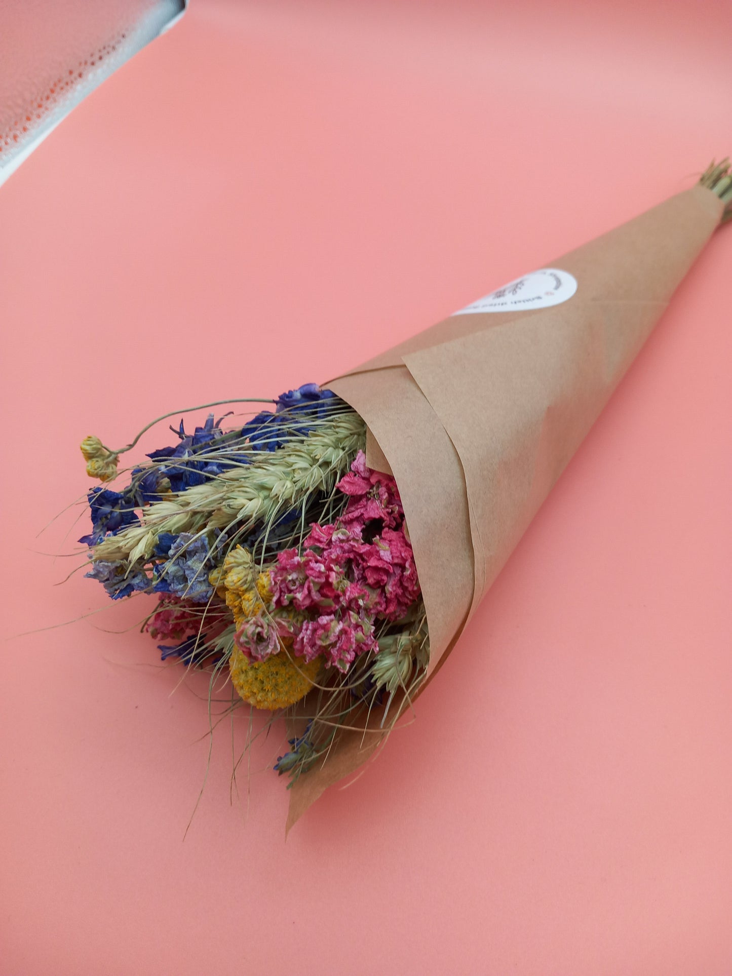 Mini Colourful Dried Flower Bouquet