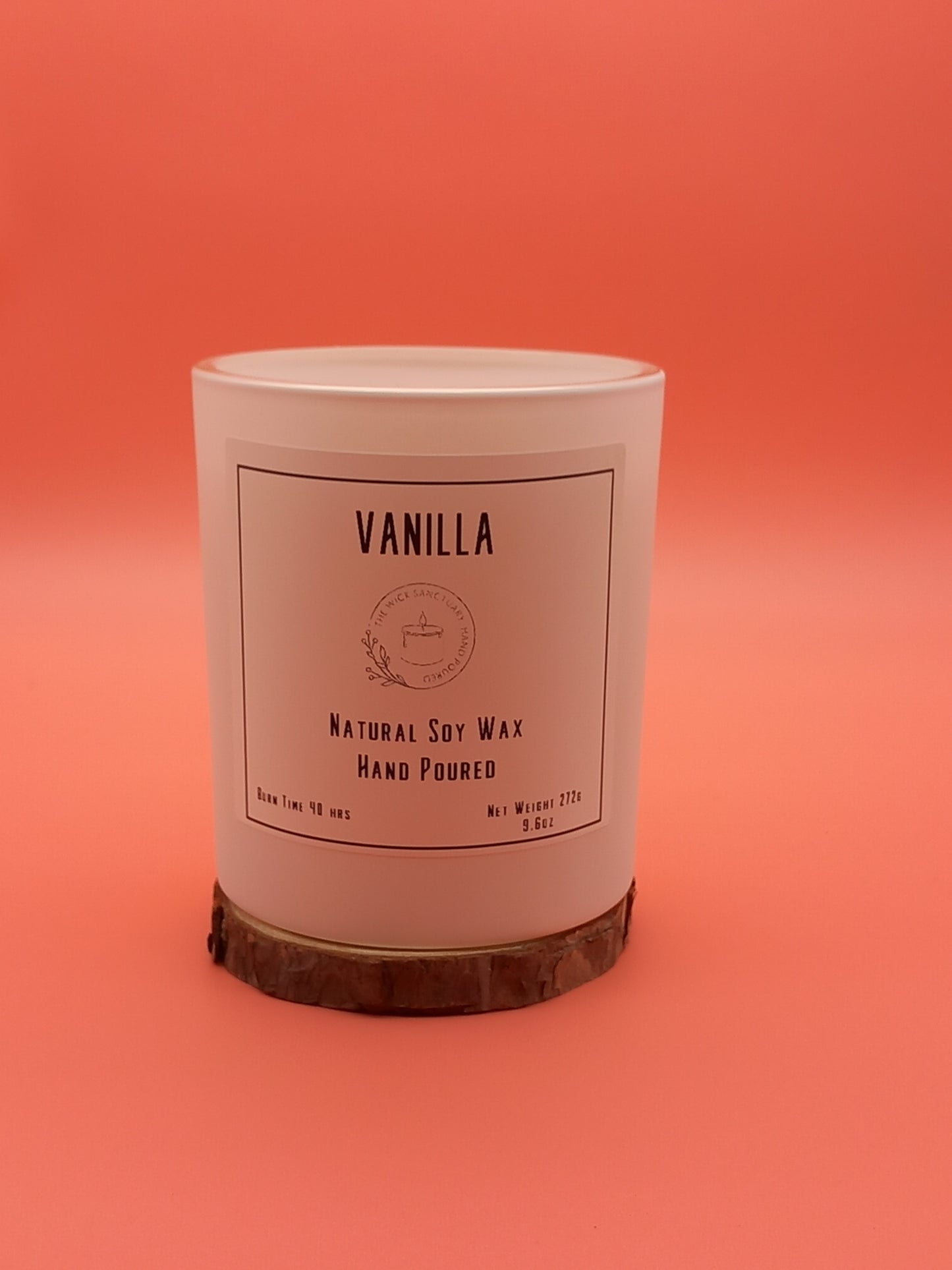 Vanilla Large Candle