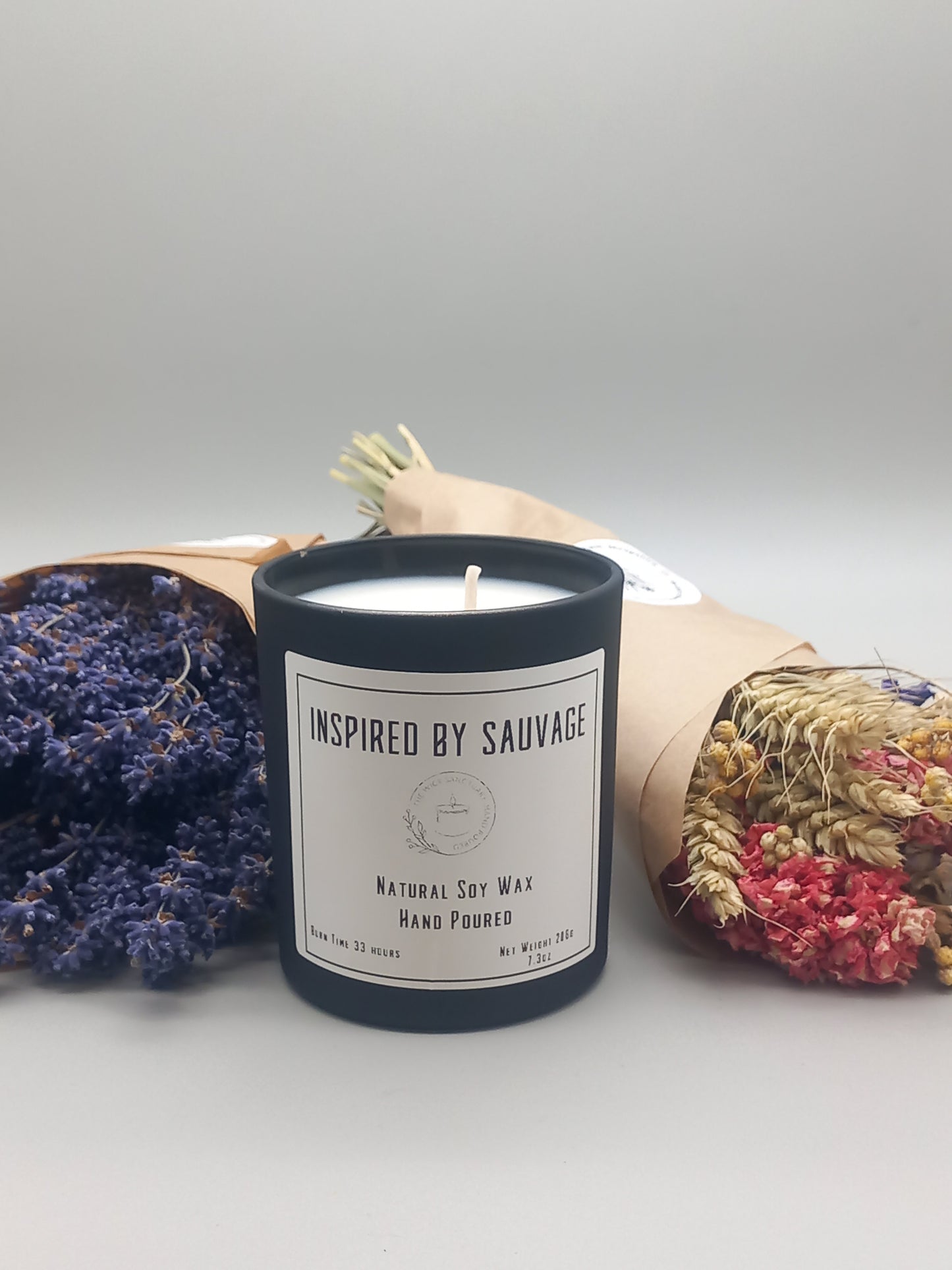 Inspired by Sauvage Candle