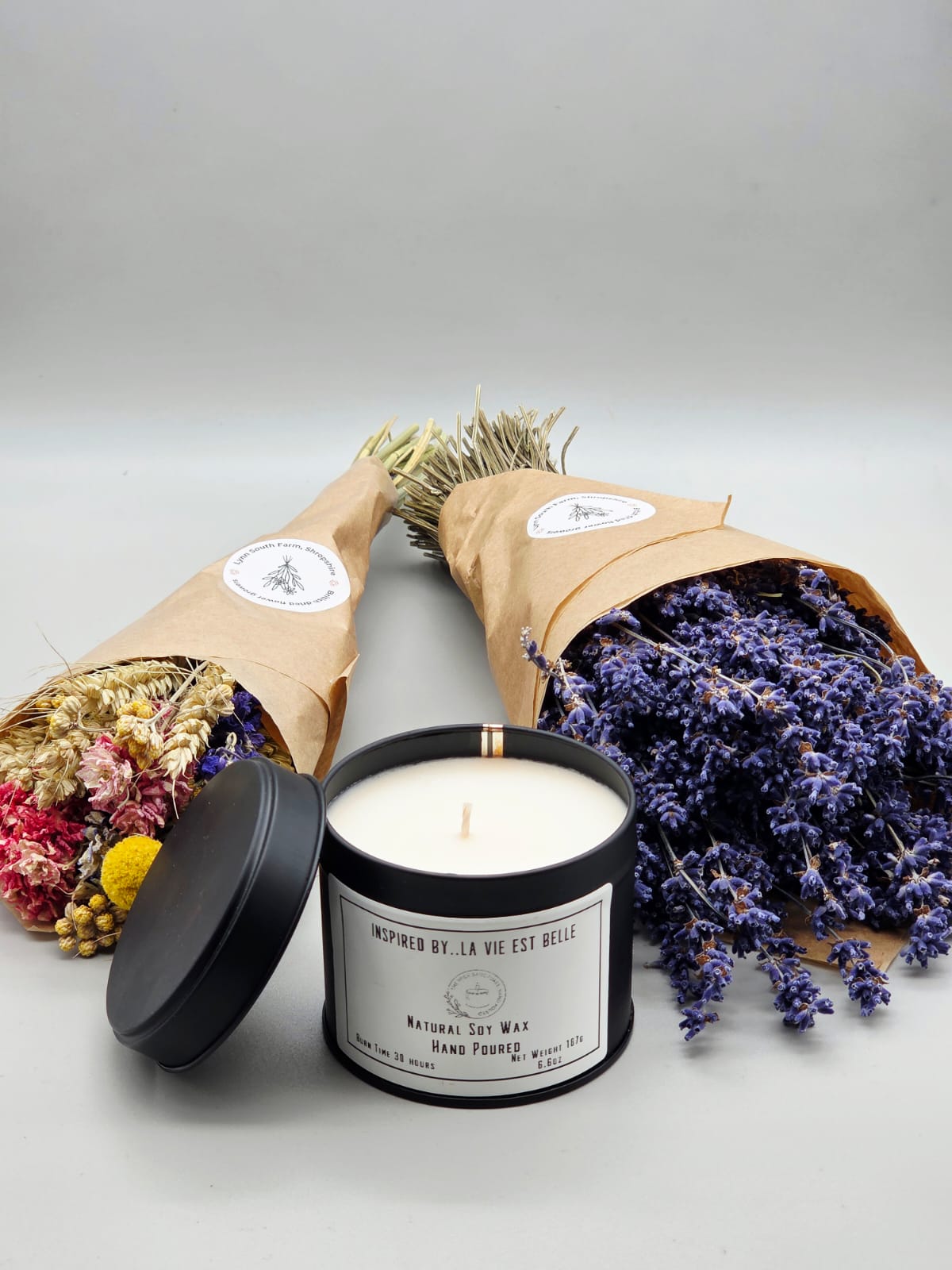 Inspired by La Vie est Belle Medium Candle