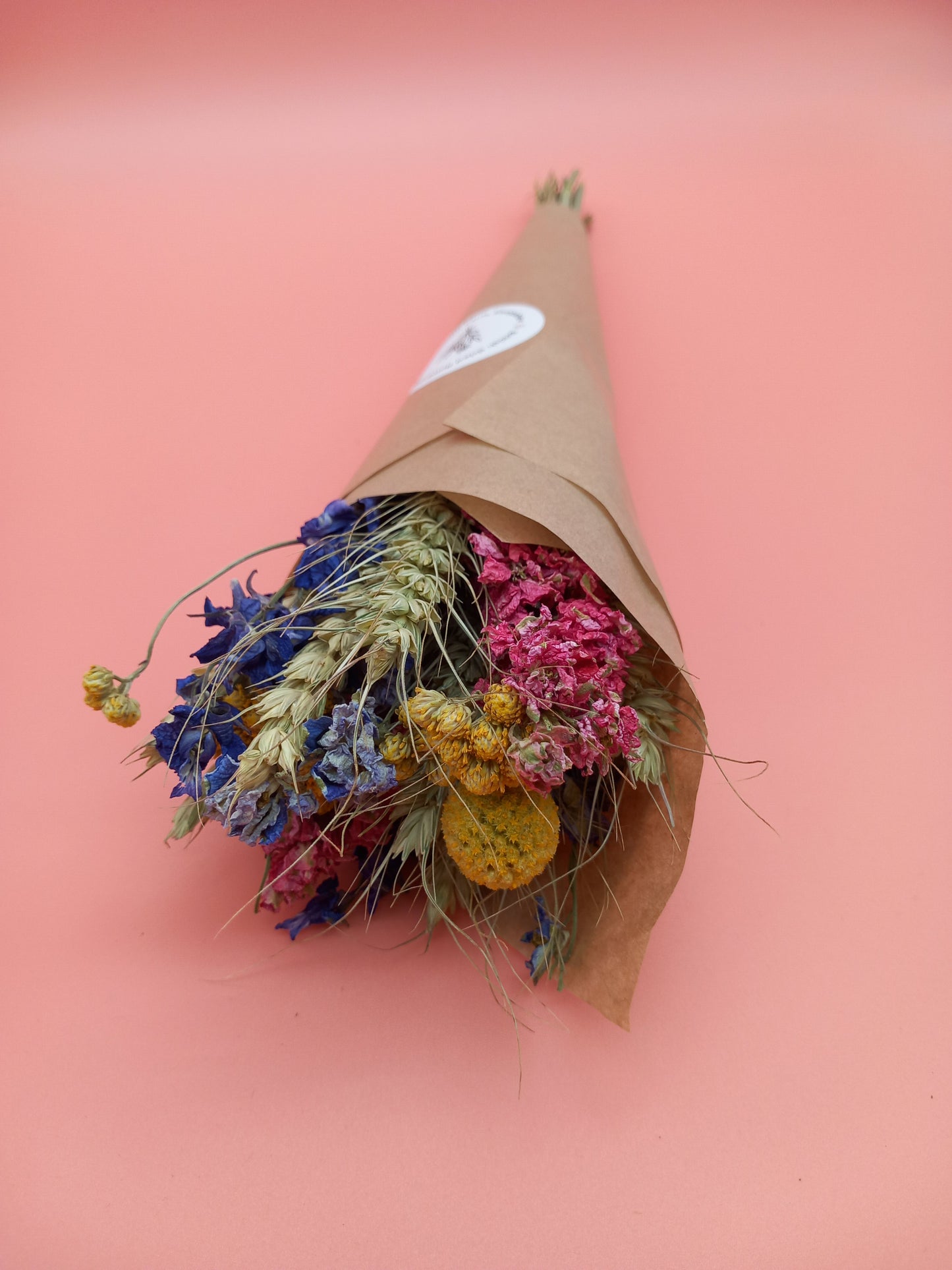 Mini Colourful Dried Flower Bouquet