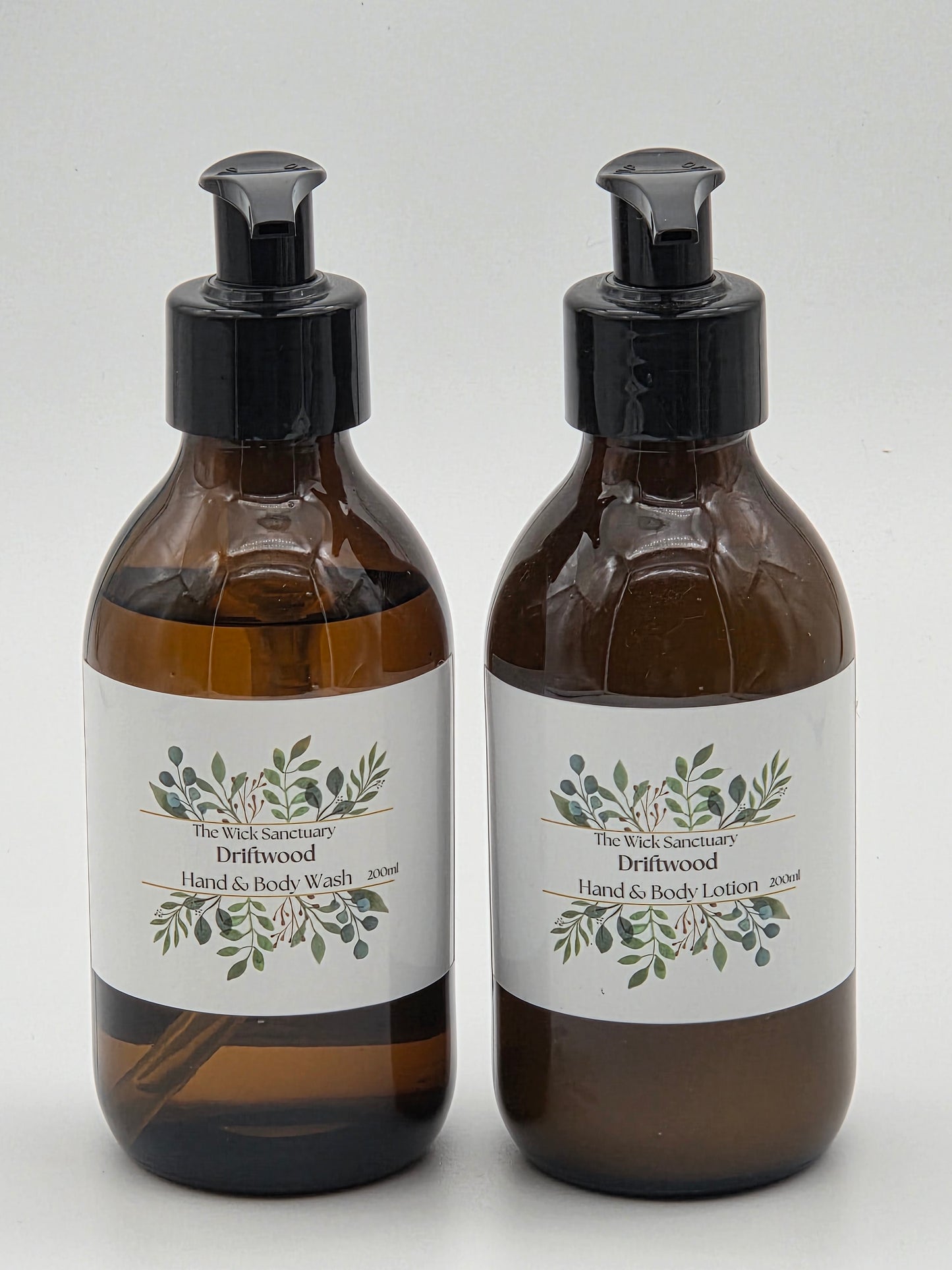 Driftwood Hand & Body Wash and Lotion Set