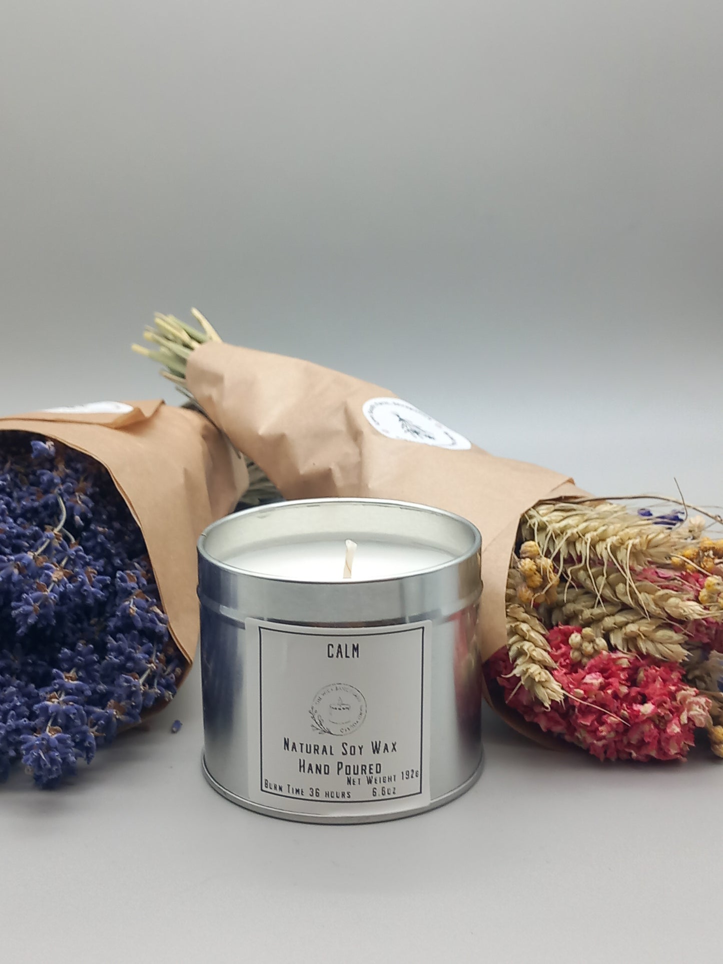 Calm Essential Oil Medium Candle