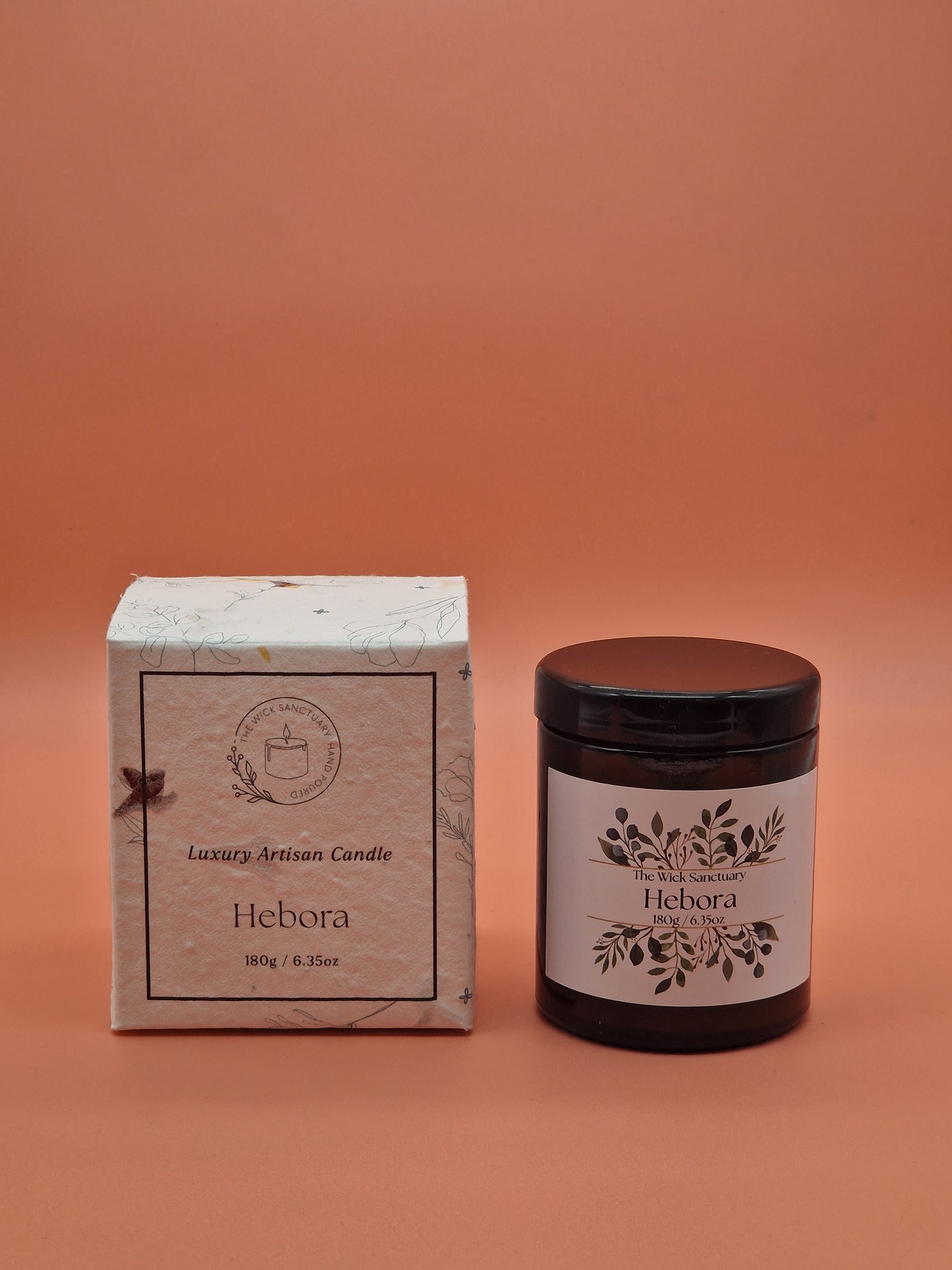 Hebora – Botanical Awakening Candle (180g)