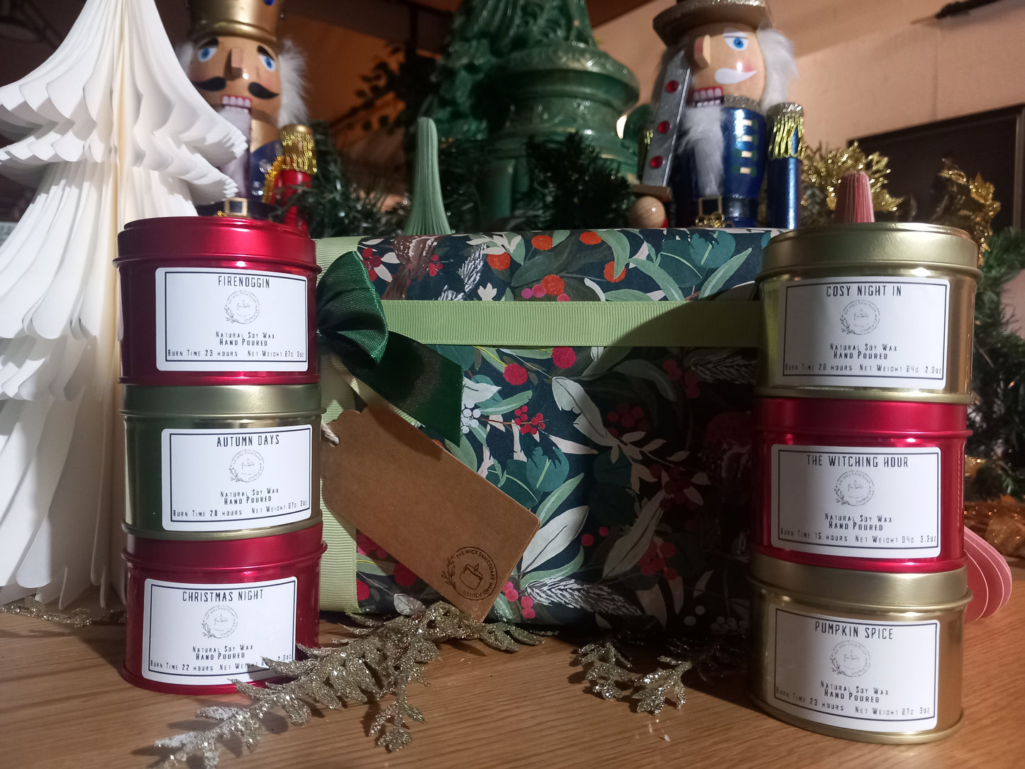 Gift Box Scents of Christmas 6 x 10cl candles