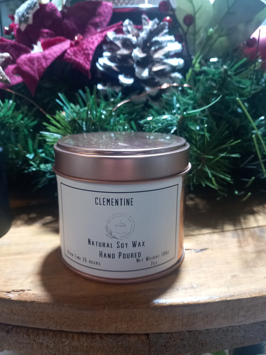 Clementine Candle