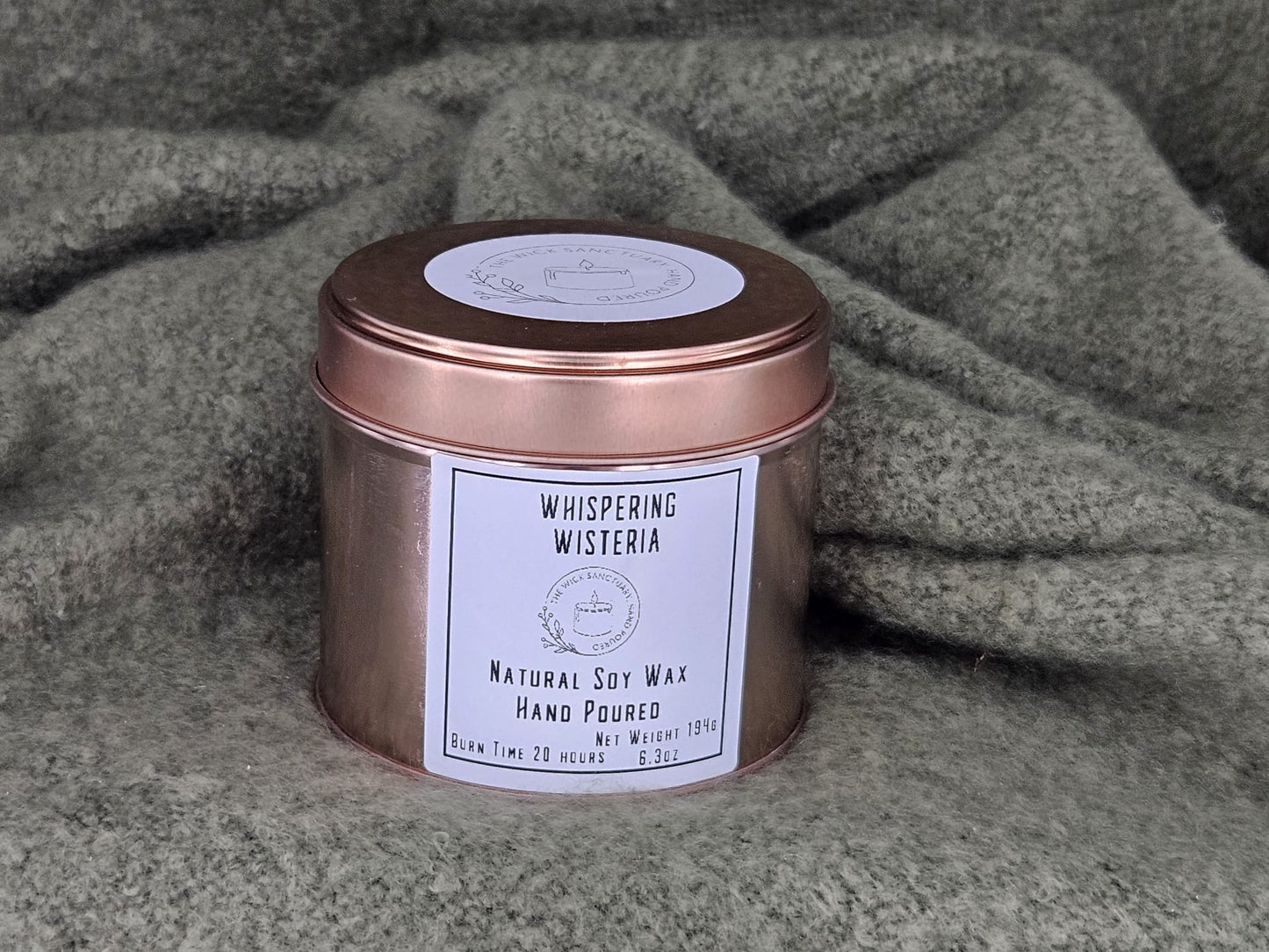 Whispering Wisteria Medium Candle