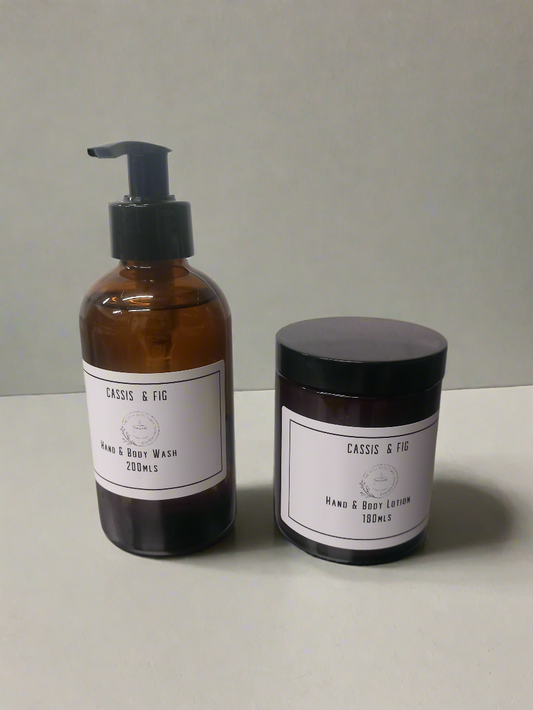 Cassis and Fig Hand & Body Wash and Lotion