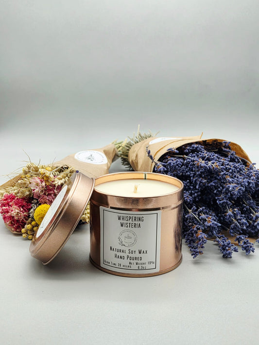 Whispering Wisteria Medium Candle