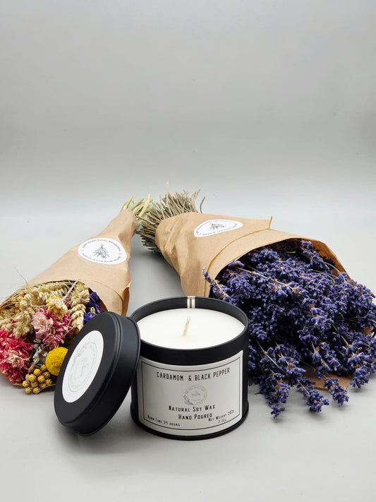 Cardamom and Black Pepper Medium Candle