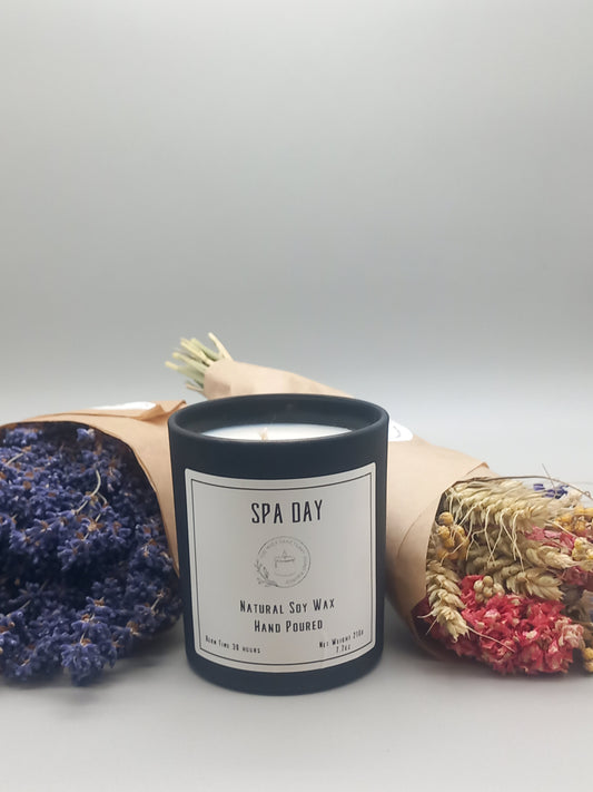 Spa Day Large Candle