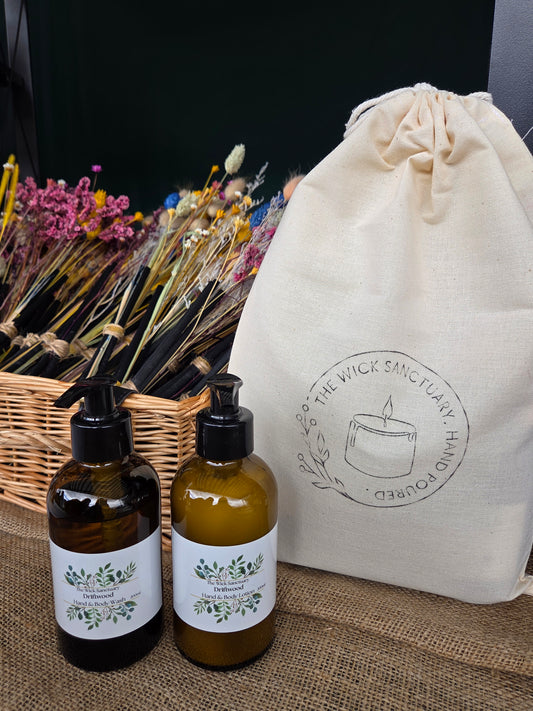 Driftwood Hand & Body Wash and Lotion
