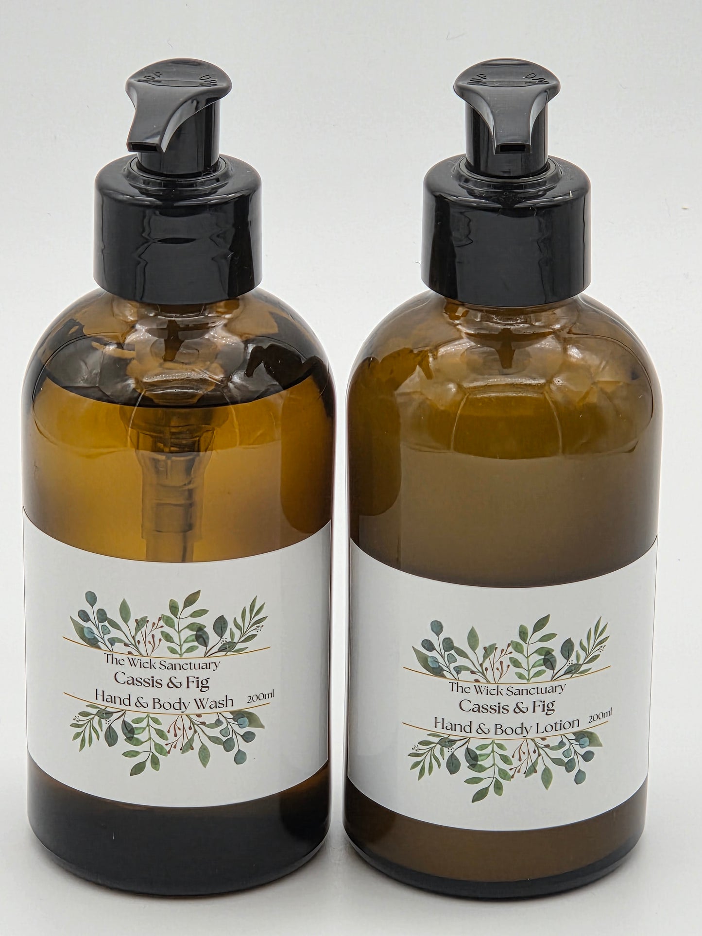 Cassis and Fig Hand & Body Wash and Lotion Set