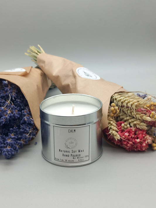 Calm Essential Oil Medium Candle