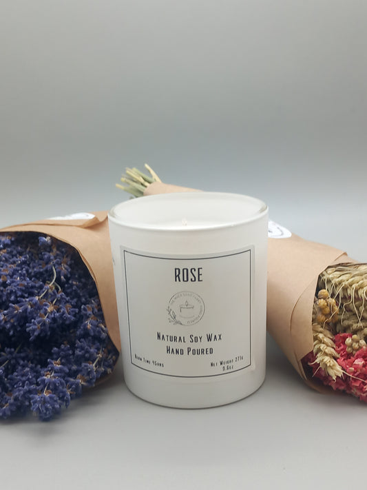 Rose Large Candle