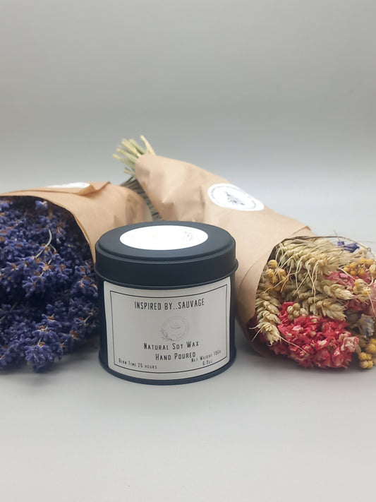 Inspired by Sauvage Candle