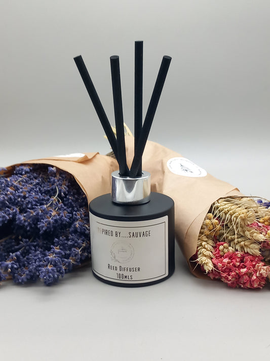Inspired by Sauvage 100ml Reed Diffuser