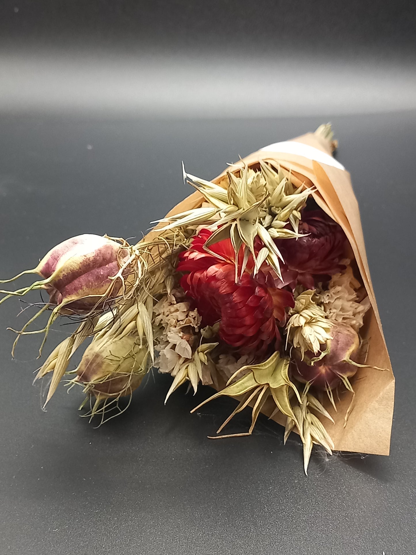 Mini Christmas Dried Flower Bouquet
