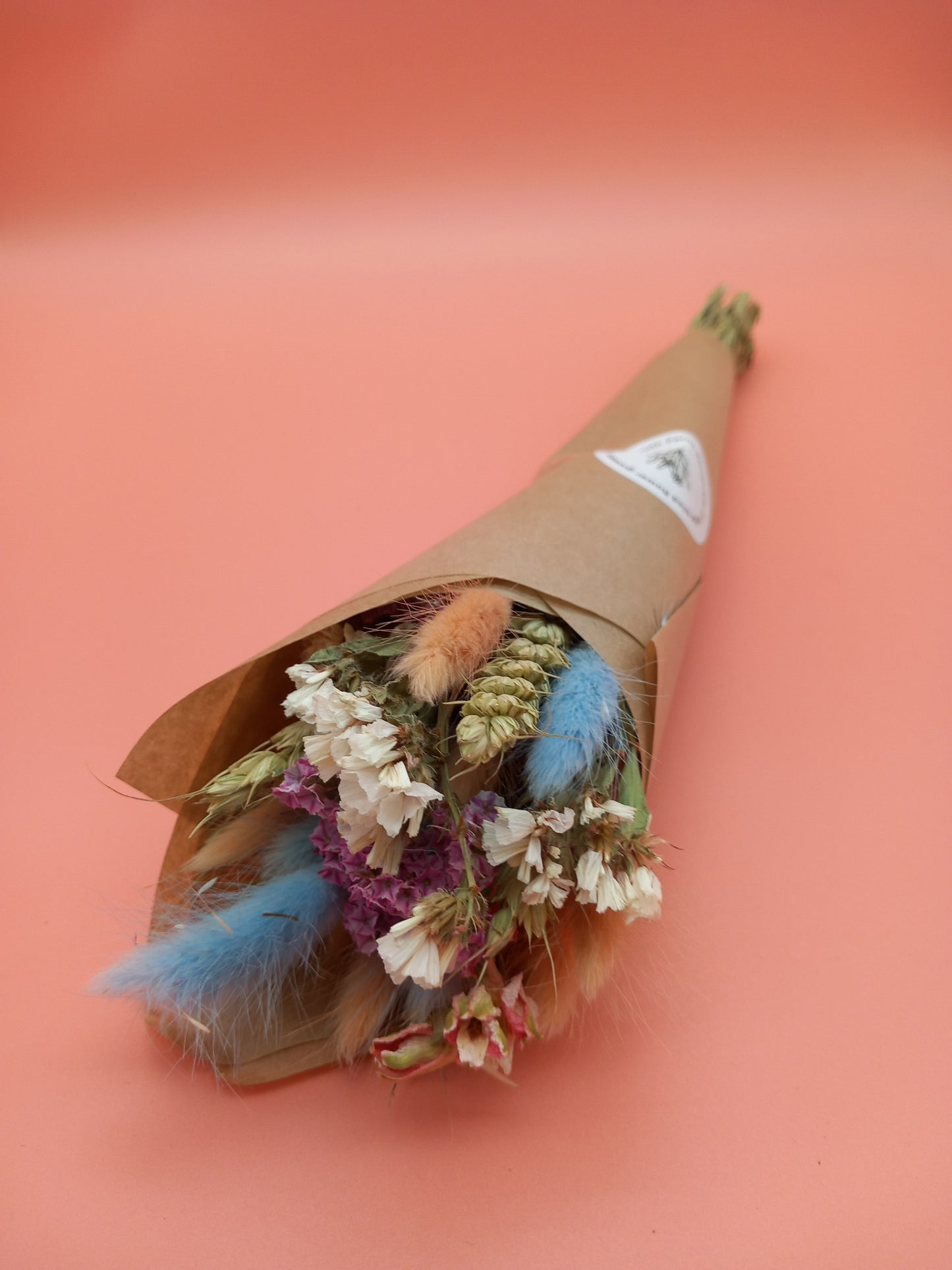 Mini Pastel Dried Flower Bouquet